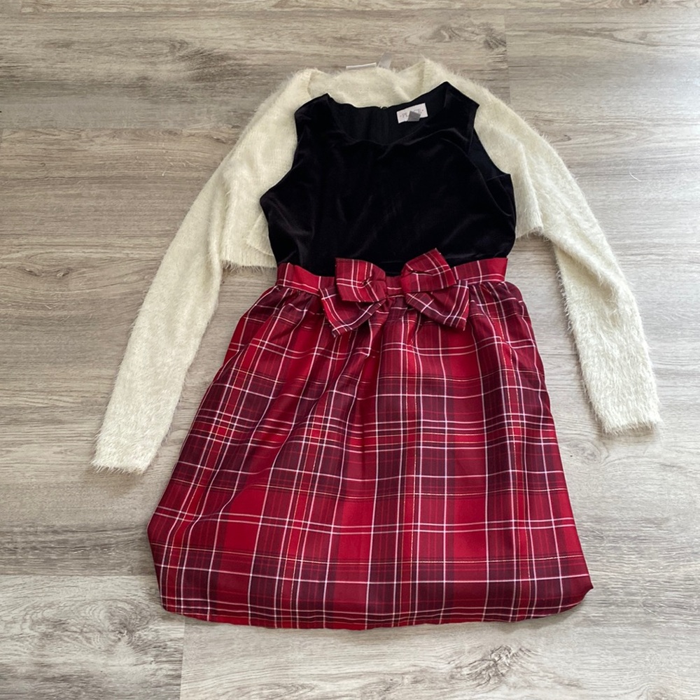 Christmas dress and sweater